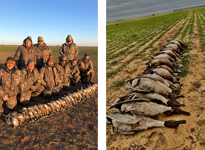 Oklahoma Fall Waterfowl Hunts